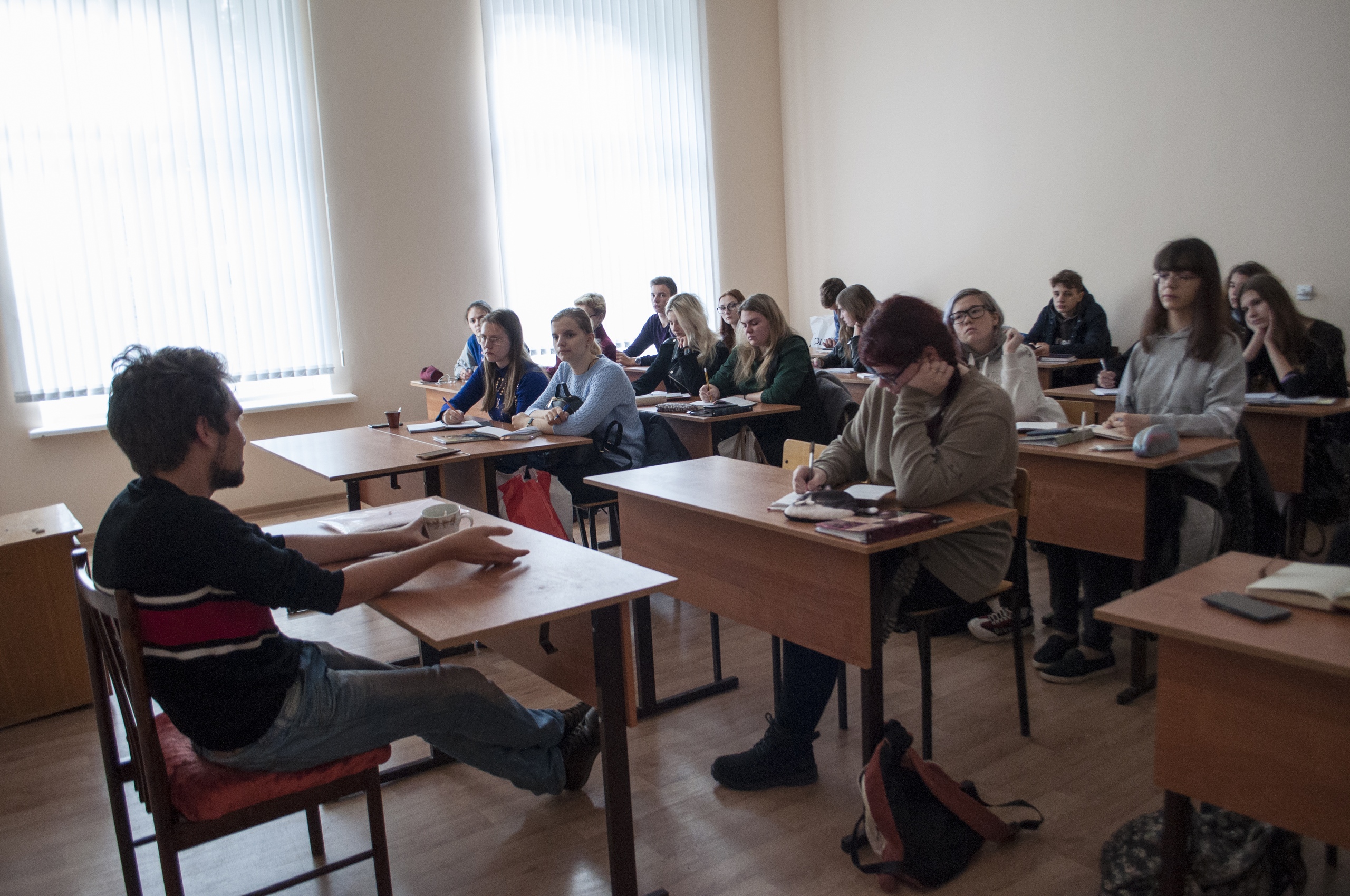 Матвей Николаев встреча со студентами